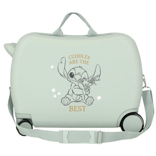 disney cuddles are the best stitch abs suitcase 50cm
