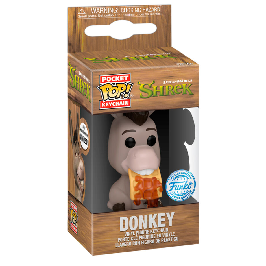 Pocket POP Shrek Donkey Keychain