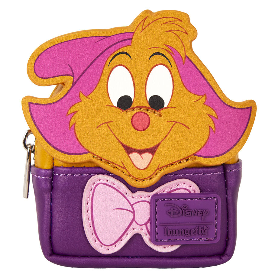 Conjunto surpresa de mini chaveiros Loungefly com tema da Cinderela da Disney.