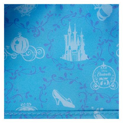 Sac à dos lenticulaire Disney Loungefly Cendrillon 75e anniversaire 26 cm
