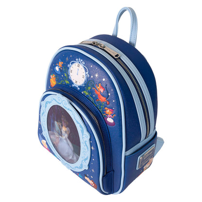 Sac à dos lenticulaire Disney Loungefly Cendrillon 75e anniversaire 26 cm