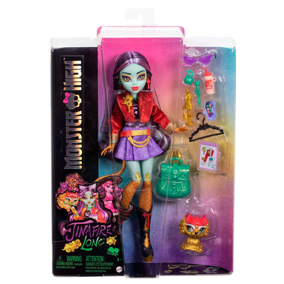 Lalka Monster High Jinafire Long