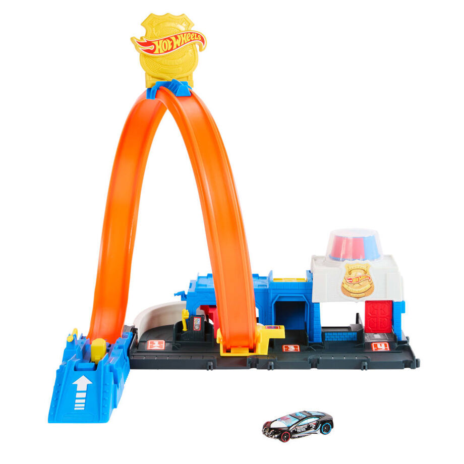 Hot Wheels City Police Station Super Track