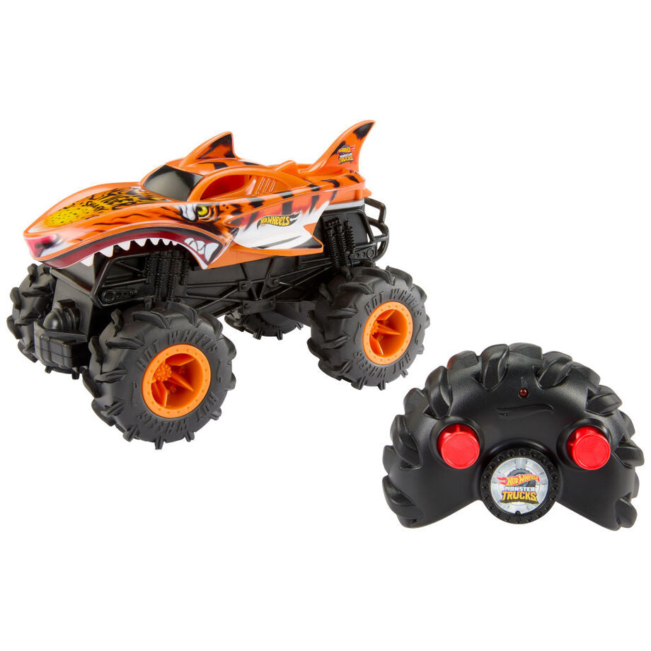 Auto radiocomandata Tiger Shark Monster Trucks Hot Wheels