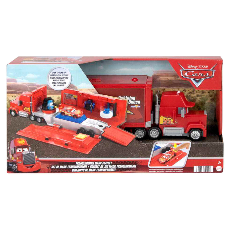 Transformujący samochód ciężarowy Mack Disney Cars