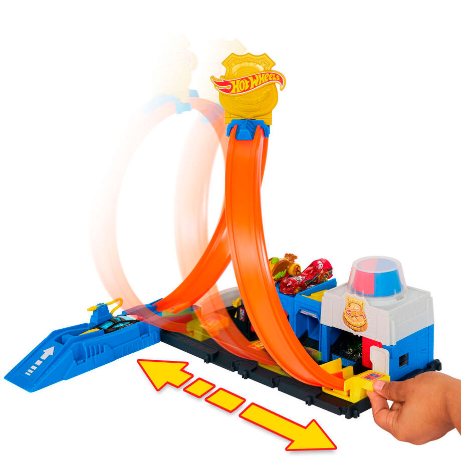 Hot Wheels City Police Station Super Track