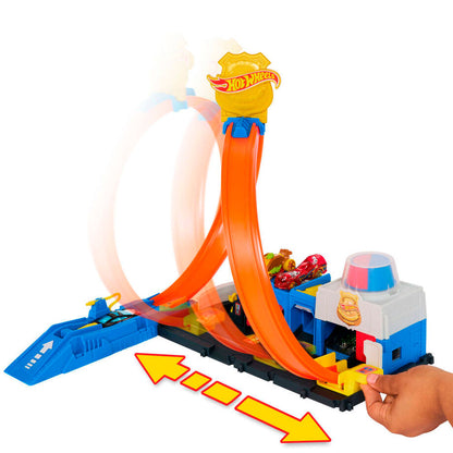Hot Wheels City Police Station Super Track
