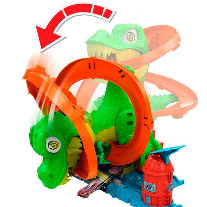 Hot Wheels T-Rex City Straż Pożarna Tor