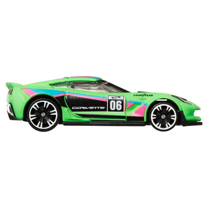Asortyment samochodów neonowych Hot Wheels
