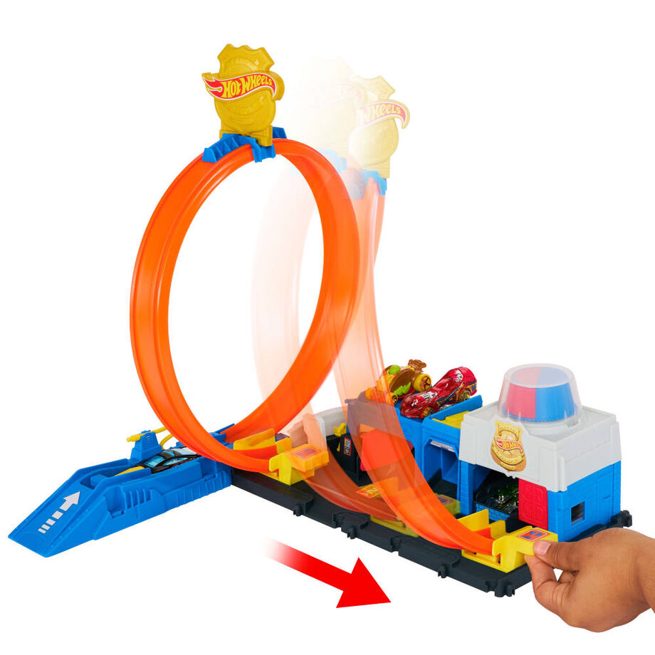 Hot Wheels City Police Station Super Track