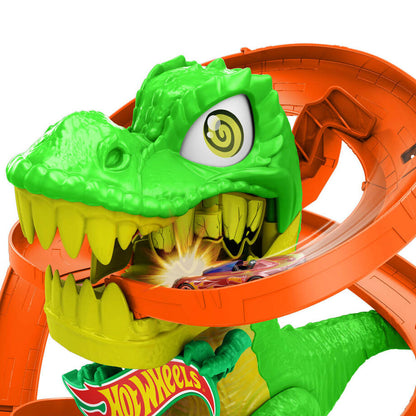 Hot Wheels T-Rex City Straż Pożarna Tor