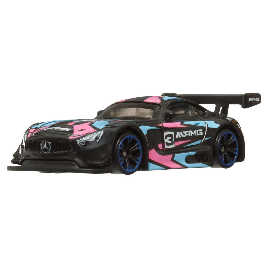 Asortyment samochodów neonowych Hot Wheels