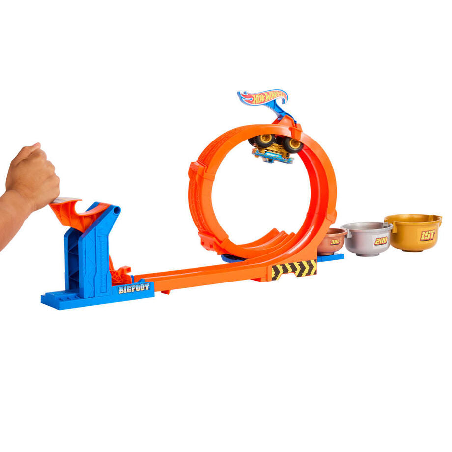 Tor trofeów Hot Wheels Bigfoot Monster Trucks Challenge