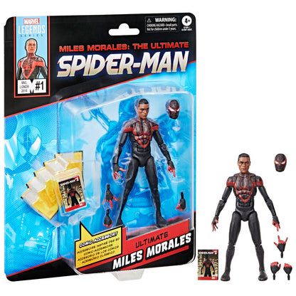 Figure Miles Morales Ultimate Spider Man Marvel Legends 15cm
