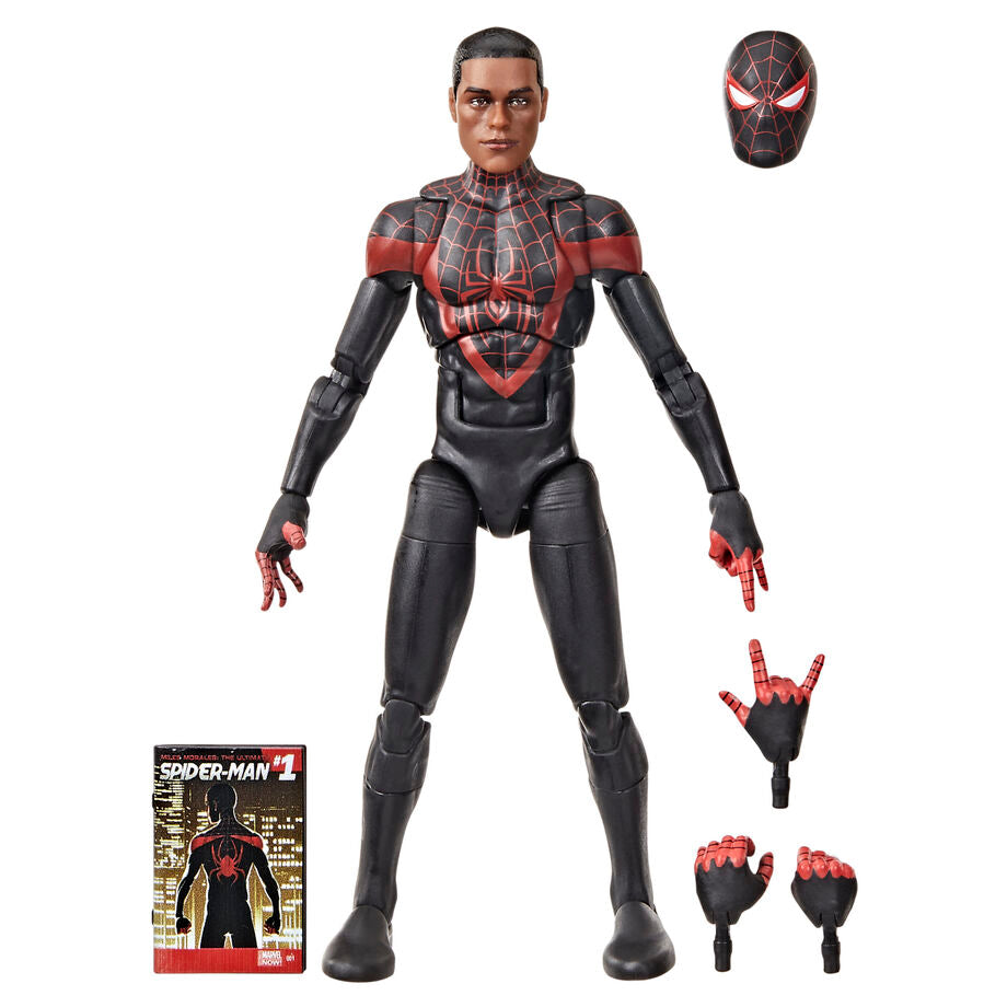 Figure Miles Morales Ultimate Spider Man Marvel Legends 15cm