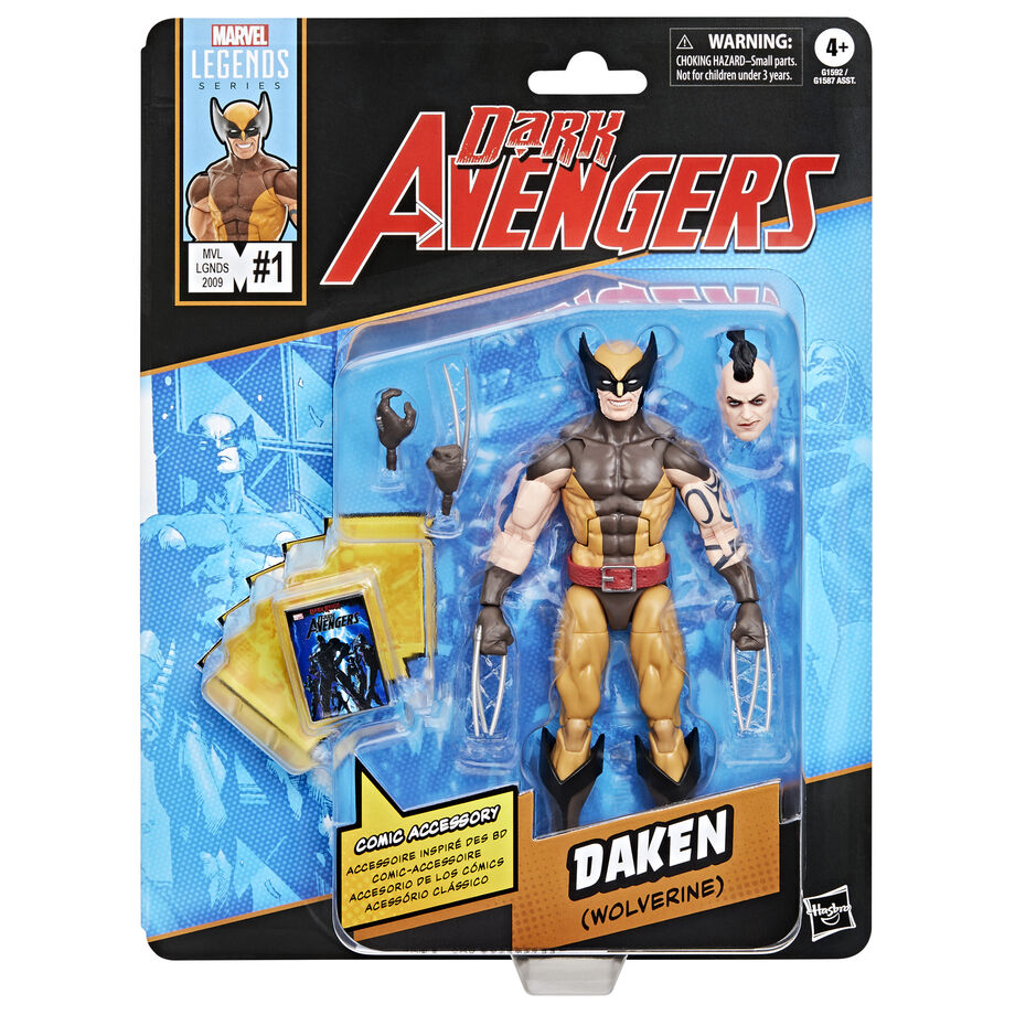 Figurka Daken Wolverine Dark Avengers Marvel Legends 15cm