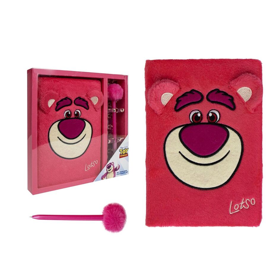 lotso toy story disney stationery set