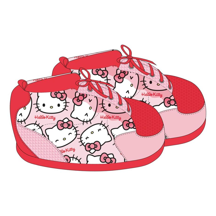 hello kitty adult boot slippers