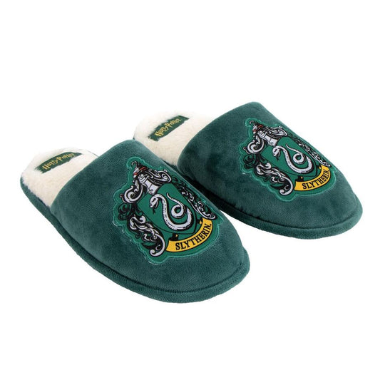 slytherin harry potter adult slippers