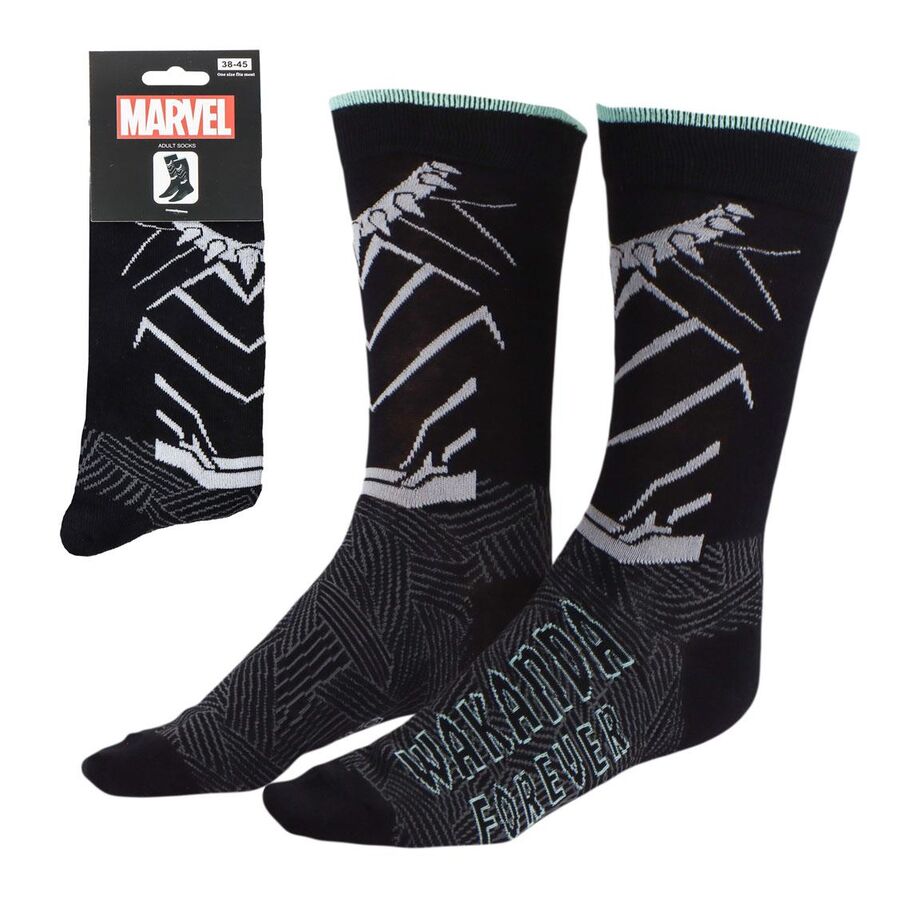 wakanda black panther marvel socks