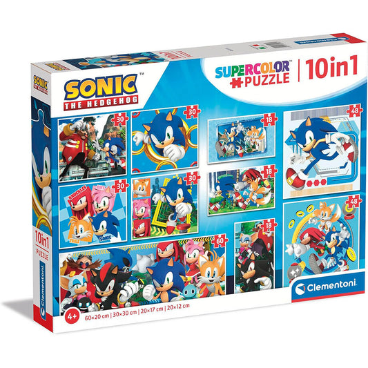 puzzle sonic the hedgehog 18 30 48 60pcs