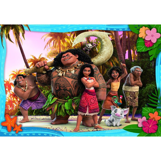 Quebra cabeça Vaiana Moana 2 Disney 104 peças