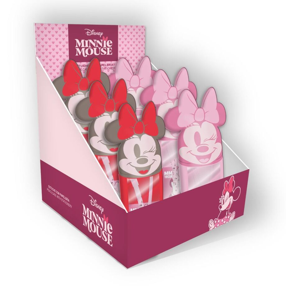 minnie mouse disney plush pencil case (assorted)
