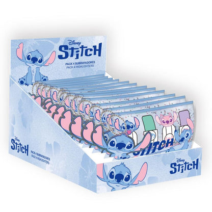 Zestaw zakreślaczy Disney 4 Assorted Stitch