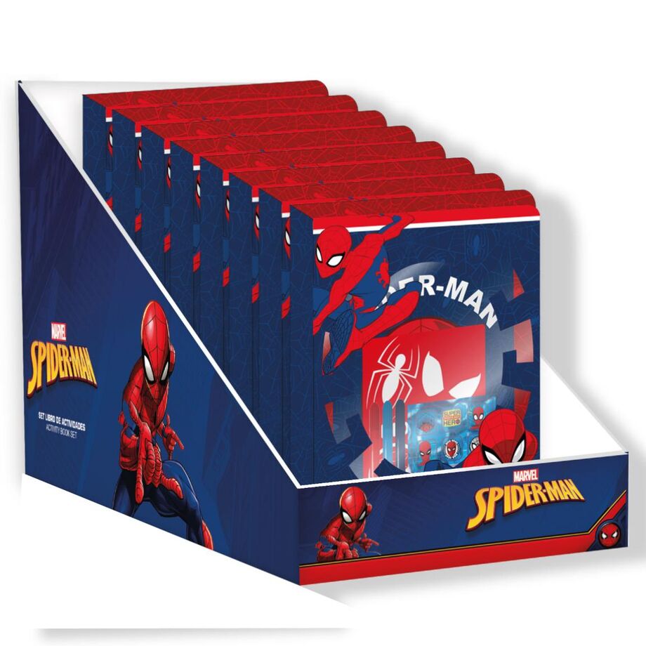 marvel spiderman notebook set