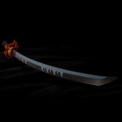 Replik des Nichirin Schwerts Tanjiro Kamado Kyojuro Rengokus Schwertwächter Dämonentöter Kimetsu no Yaiba 88 cm