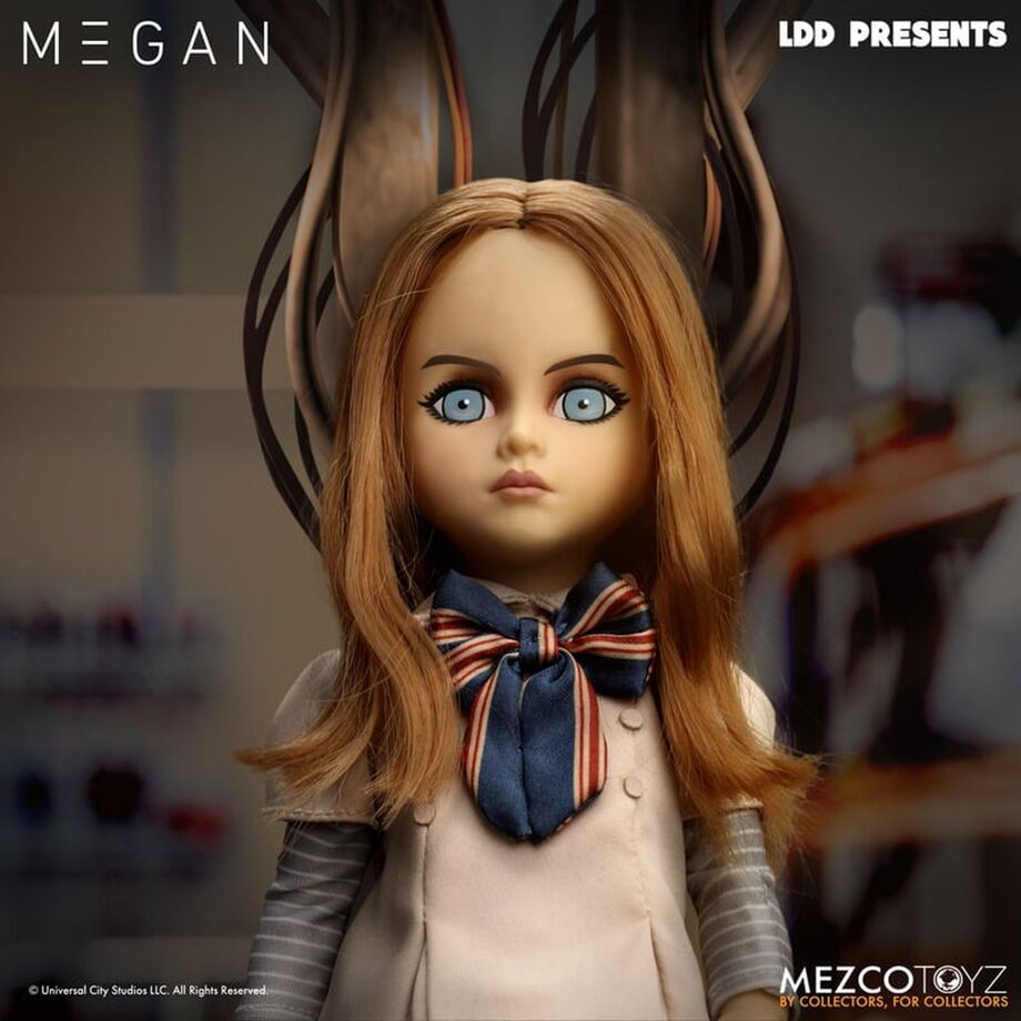Boneca Living Dead Dolls M3gan de 25 5 cm