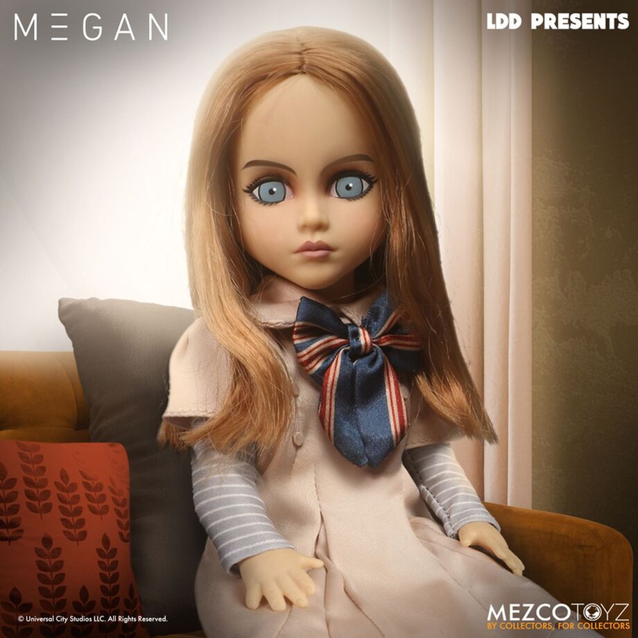 Boneca Living Dead Dolls M3gan de 25 5 cm