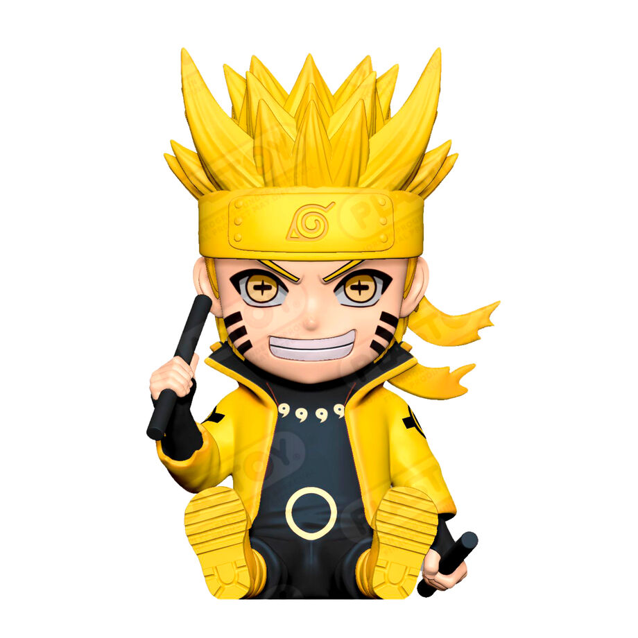 naruto rikudo naruto shippuden piggy bank figure 15cm