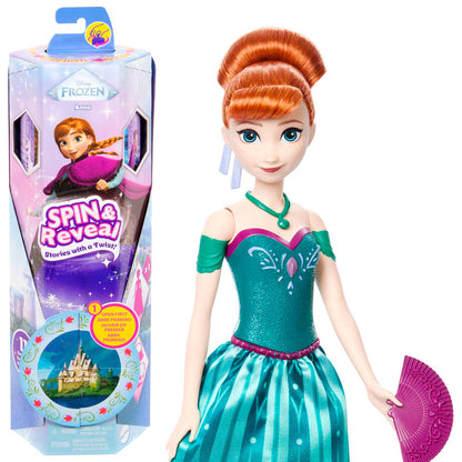 disney frozen anna spin and reveal doll