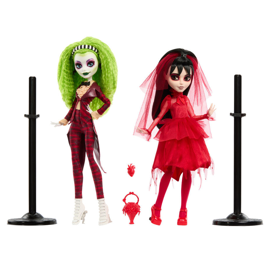 Zestaw 2 lalek Beetlejuice Monster High Skullector
