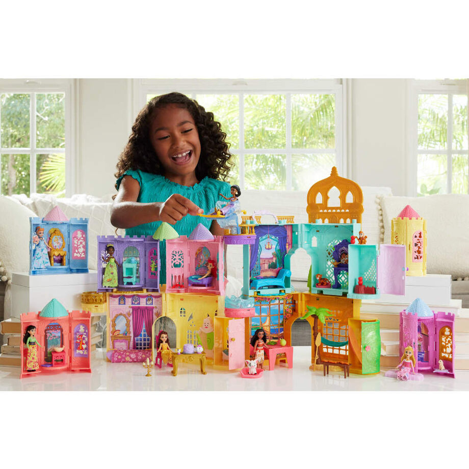 Surtido de minitorres de muñecas sorpresa de princesas Disney