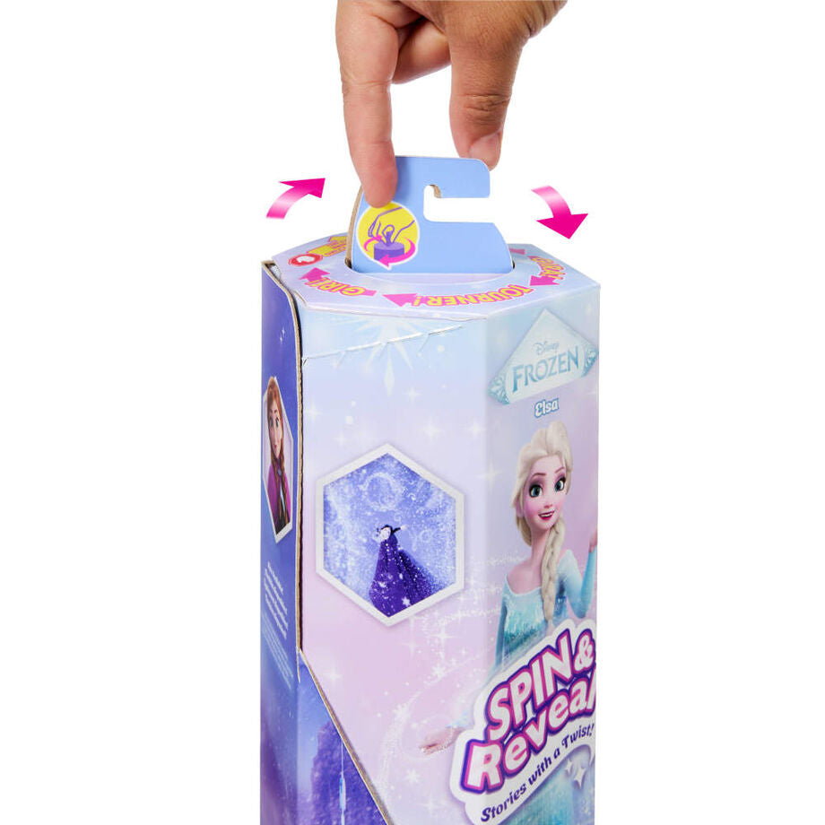 Poupée Elsa de La Reine des Neiges de Disney à faire tourner et à révéler