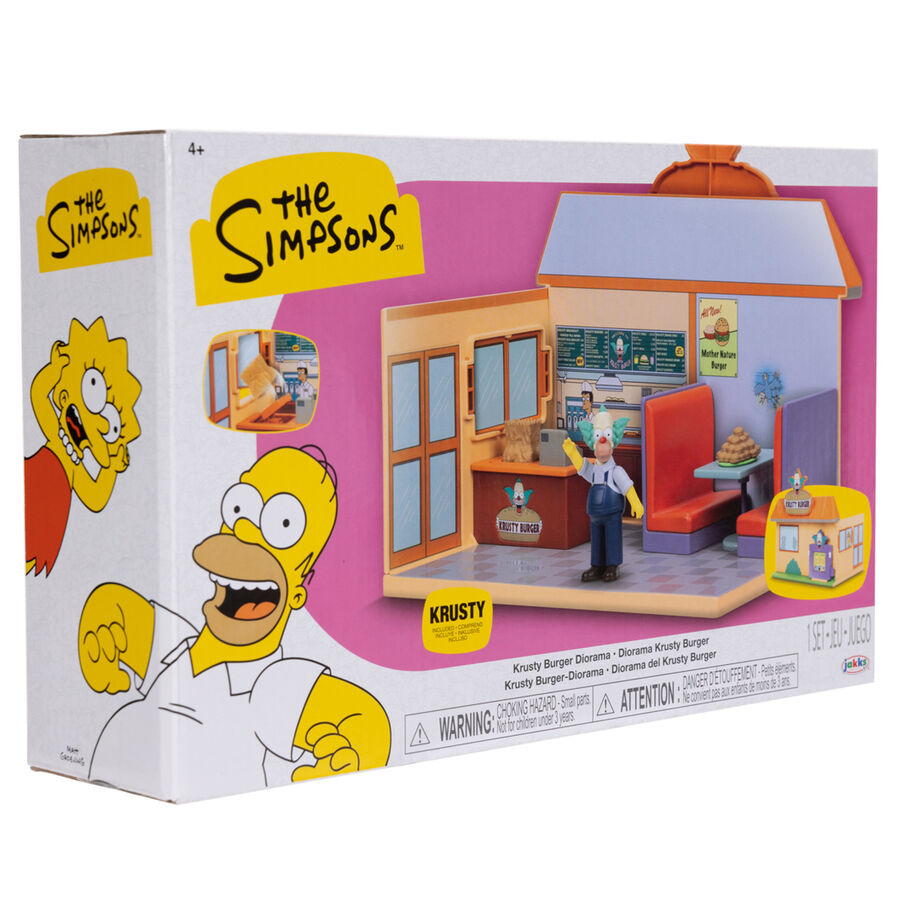 Playset Burger Krusty I Simpson