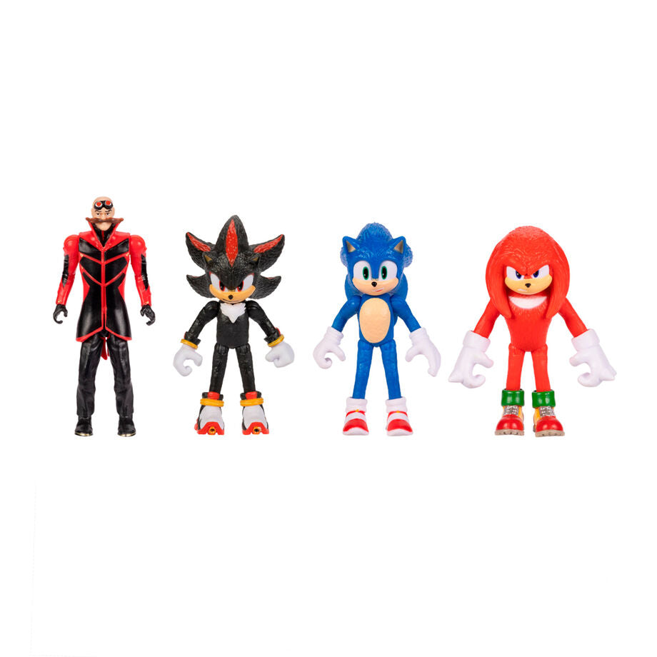 sonic the hedgehog 3 movie figure 7cm assorted