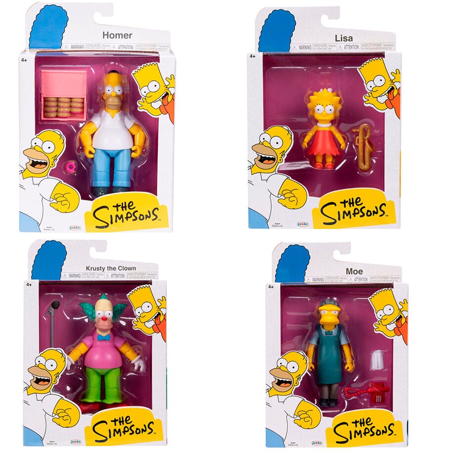 The Simpsons figurines, 13cm, assorted