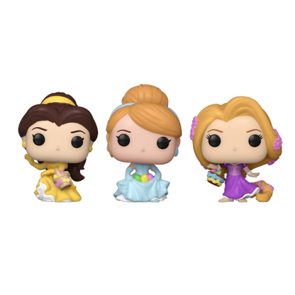 Blister pack of 3 Pocket POP Disney Princess Easter figures