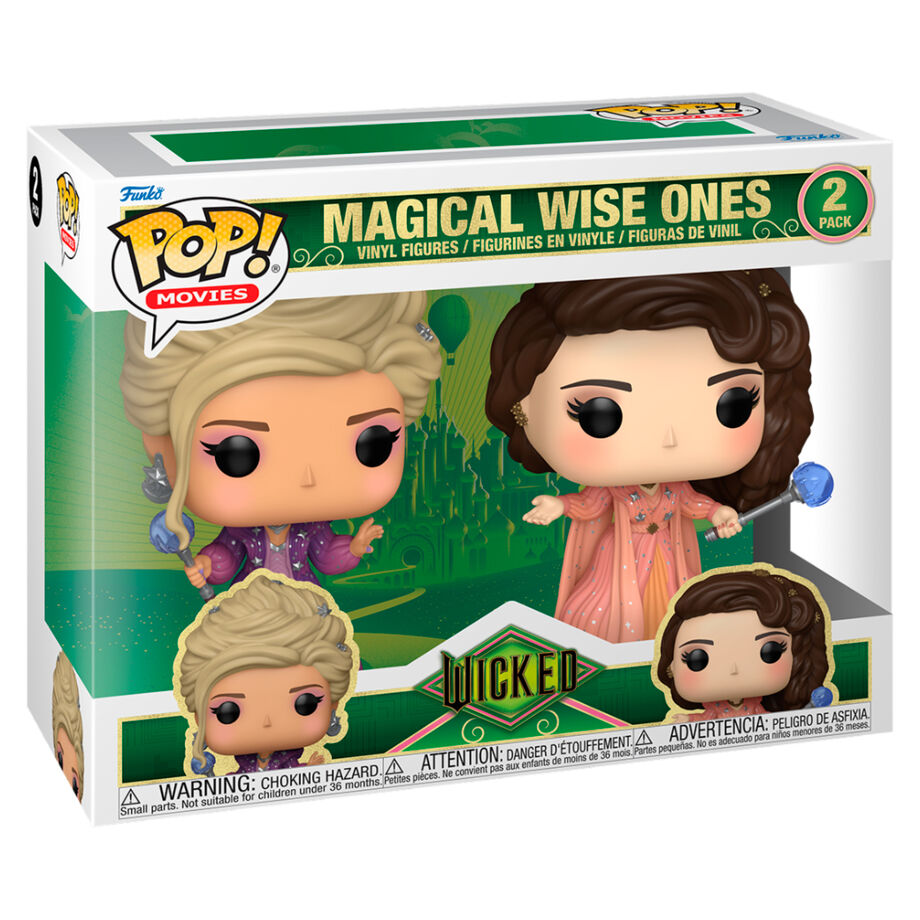 blister 2 pop figures the wicked magical wise ones