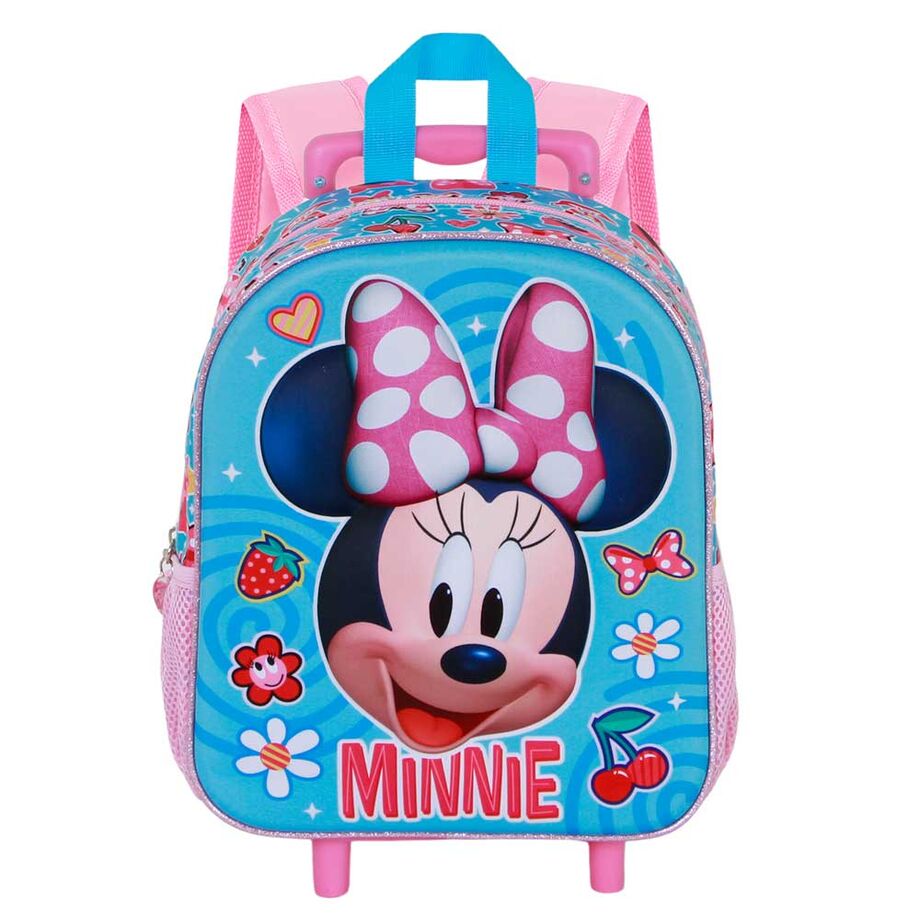 Trolley Disney di Minnie in 3D 34 cm simbolo di felicità