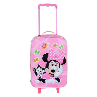 3d kitten minnie disney trolley suitcase 52cm