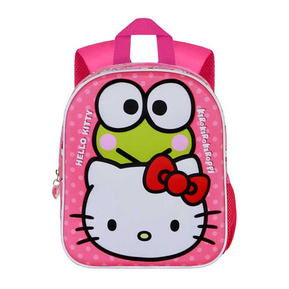 3d funny hello kitty backpack 31cm