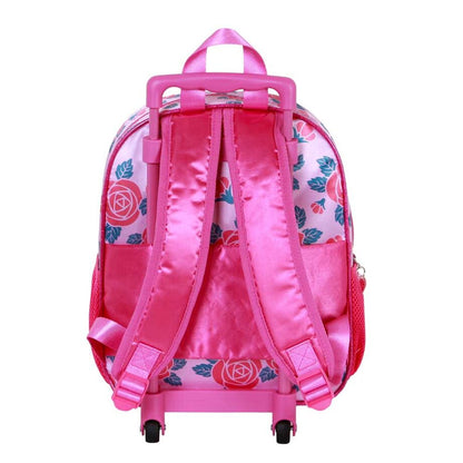Trolley Disney Princess con fiori 3D 34 cm