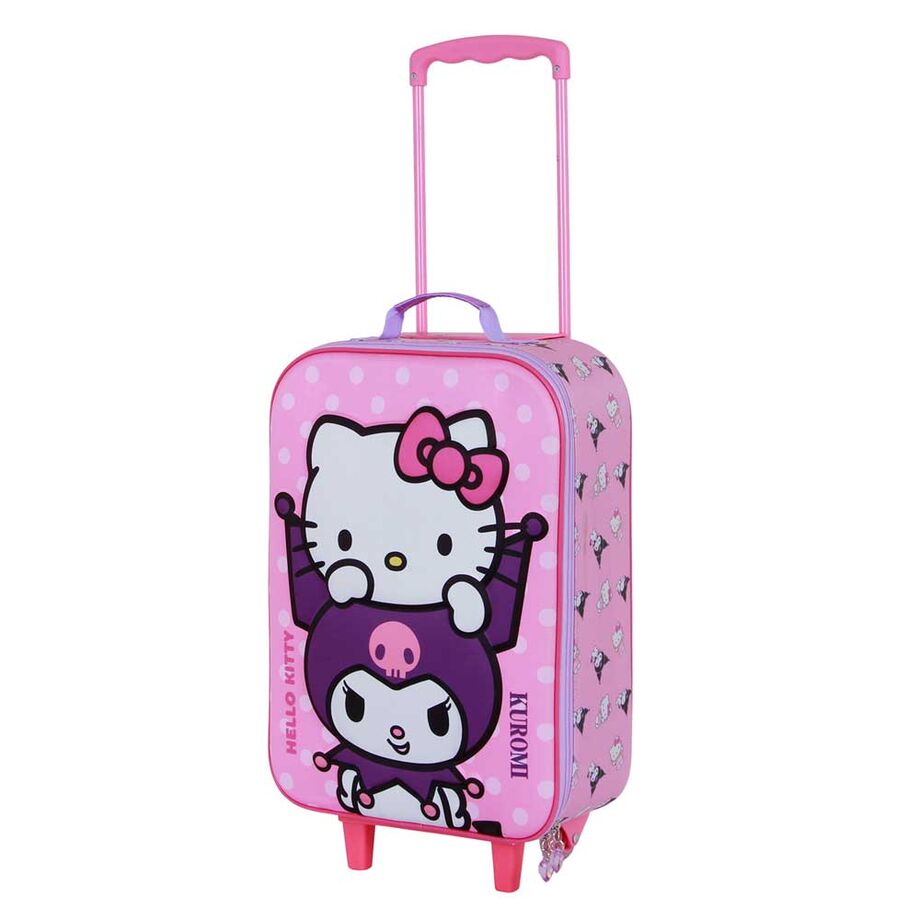 Maleta con ruedas 3D de Hello Kitty de 52 cm
