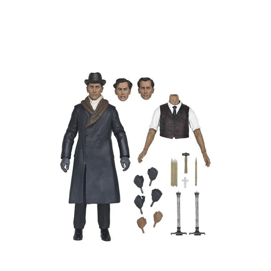 Figura de Van Helsing da Hammer Films Horror de Drácula 18 cm
