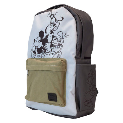 Mickey and Friends Disney Loungefly nylon backpack 44cm