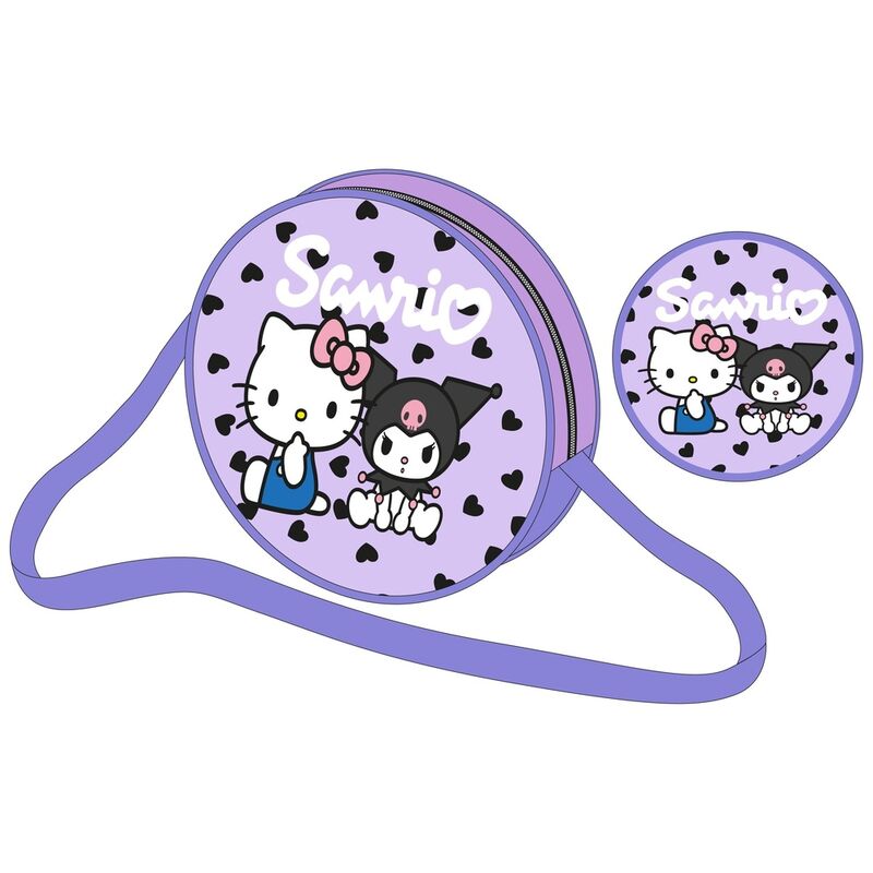 kuromi & hello kitty crossbody bag
